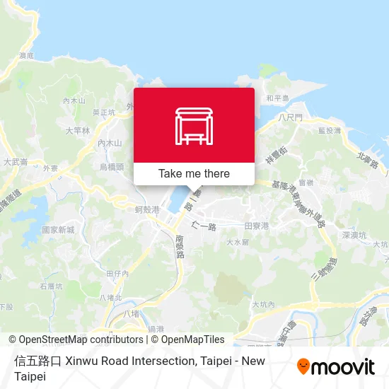 信五路口 Xinwu Road Intersection map