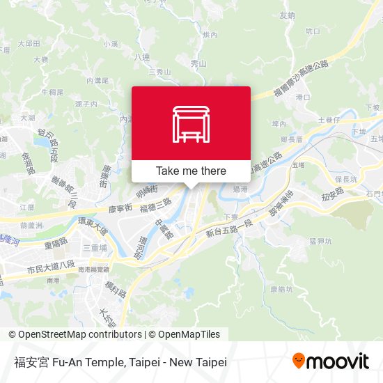 福安宮 Fu-An Temple map
