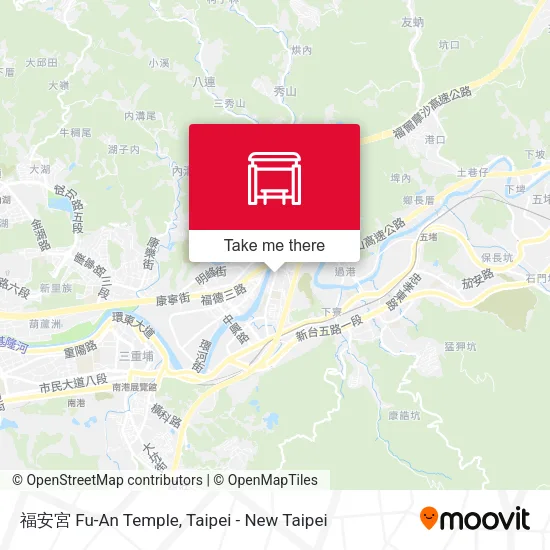 福安宮 Fu-An Temple地圖