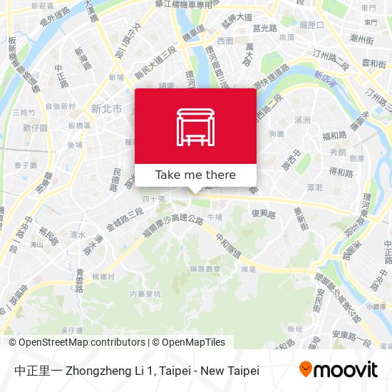 中正里一 Zhongzheng Li 1 map