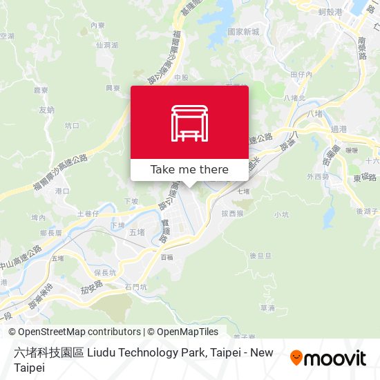 六堵科技園區 Liudu Technology Park map