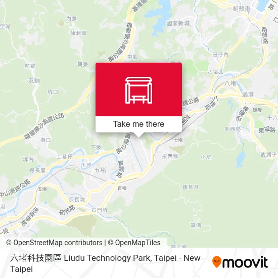 六堵科技園區 Liudu Technology Park map