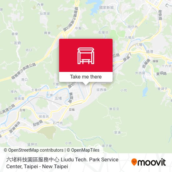 六堵科技園區服務中心 Liudu Tech. Park Service Center地圖
