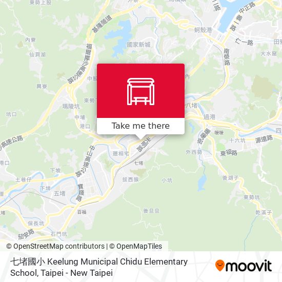 七堵國小 Keelung Municipal Chidu Elementary School map
