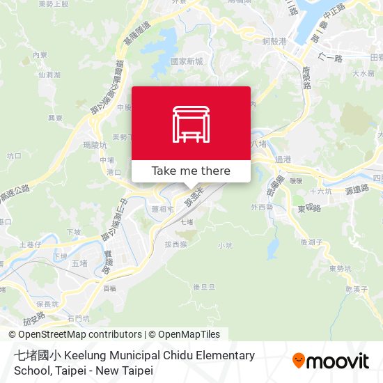 七堵國小 Keelung Municipal Chidu Elementary School地圖