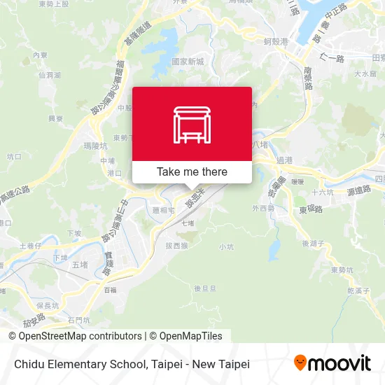 七堵國小 Keelung Municipal Chidu Elementary School地圖