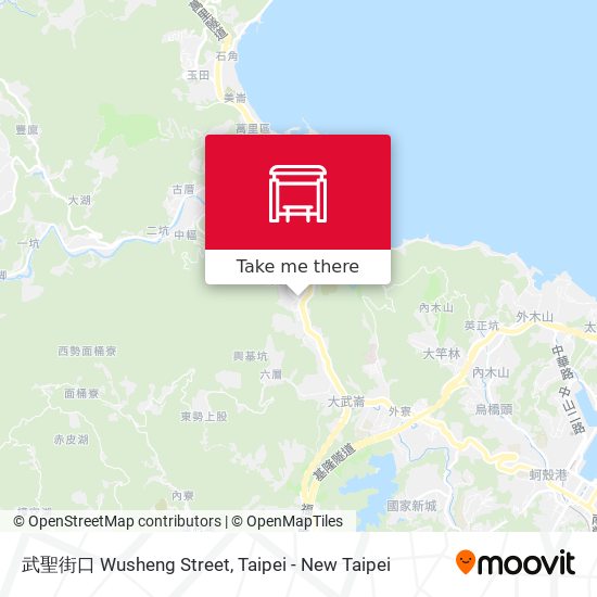武聖街口 Wusheng Street map