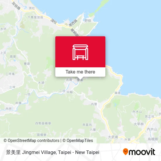 景美里 Jingmei Village map
