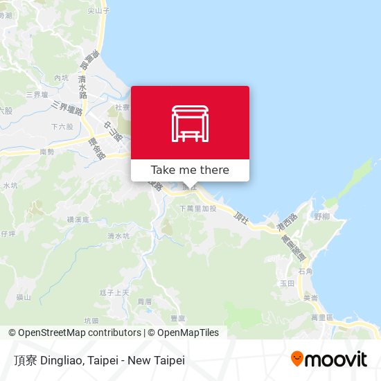 頂寮 Dingliao map