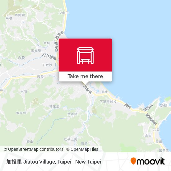 加投里 Jiatou Village map