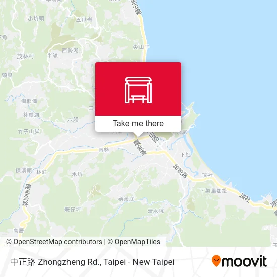 中正路 Zhongzheng Rd. map