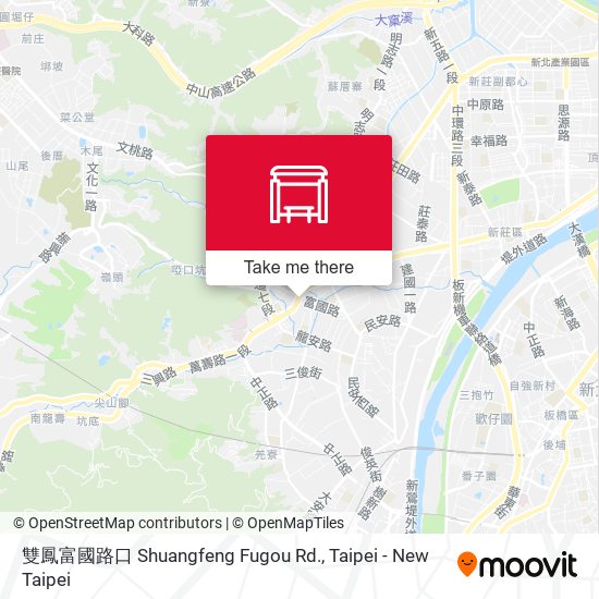 雙鳳富國路口 Shuangfeng Fugou Rd. map