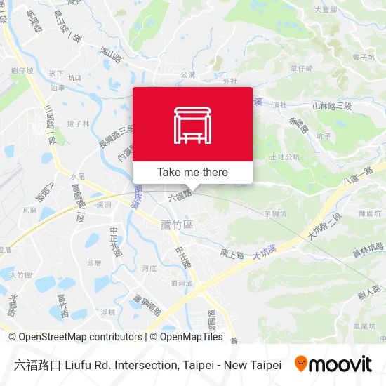 六福路口 Liufu Rd. Intersection map