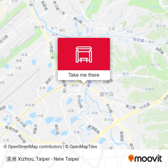溪洲 Xizhou map