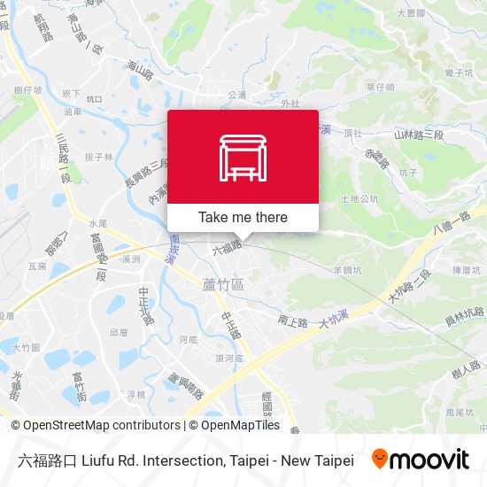 六福路口 Liufu Rd. Intersection map