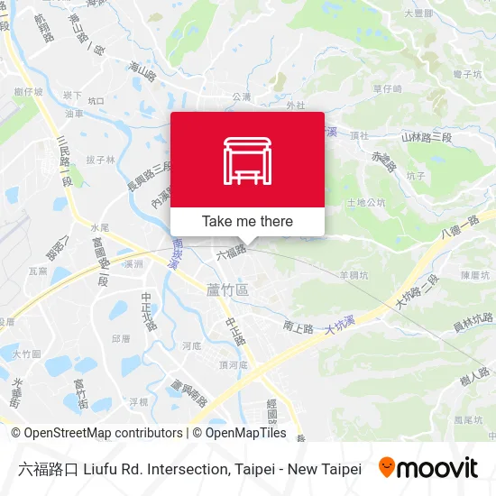 六福路口 Liufu Rd. Intersection map
