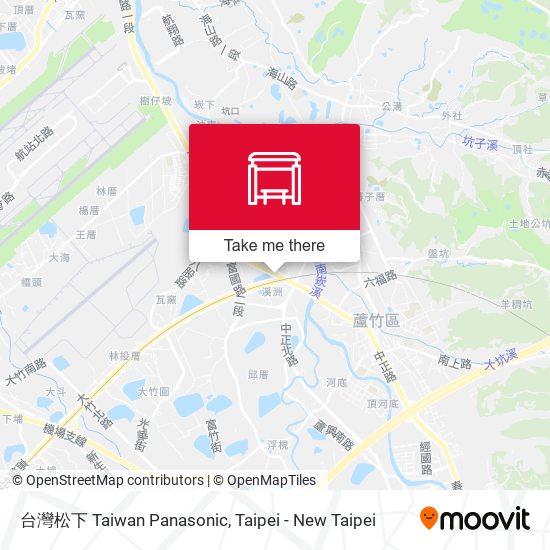 台灣松下 Taiwan Panasonic map