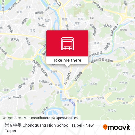 崇光中學 Chongguang High School map