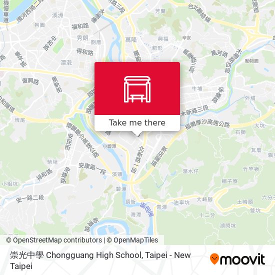 崇光中學 Chongguang High School map