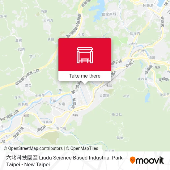 六堵科技園區 Liudu Science-Based Industrial Park map