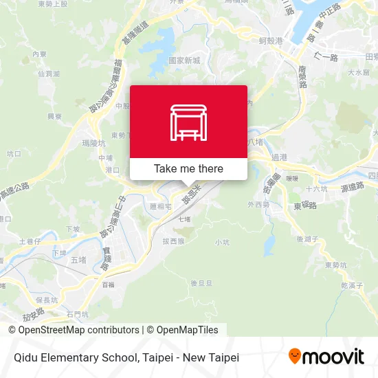 七堵國小 Qidu Elementary School地圖