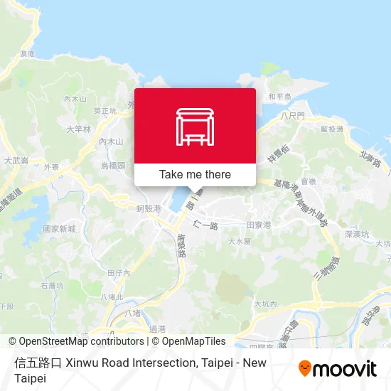信五路口 Xinwu Road Intersection map