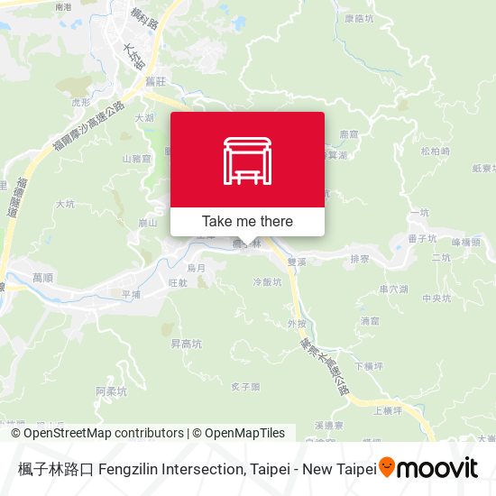 楓子林路口 Fengzilin  Intersection map