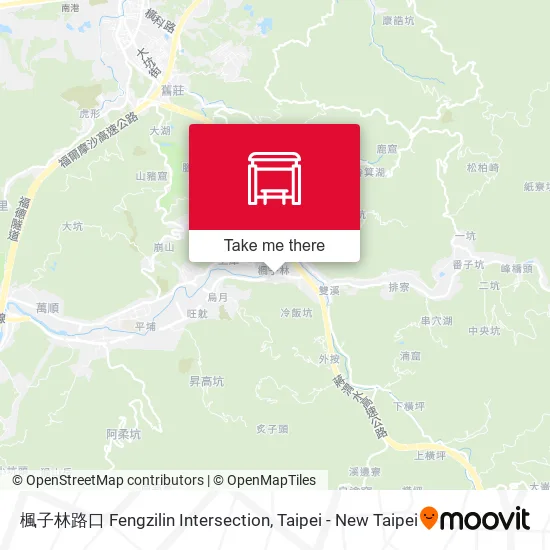 楓子林路口 Fengzilin  Intersection map