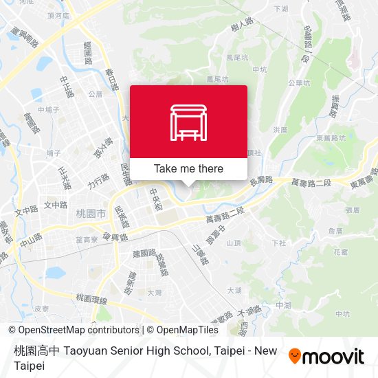 桃園高中 Taoyuan Senior High School地圖