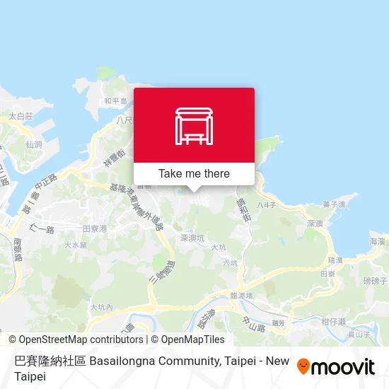 巴賽隆納社區 Basailongna Community map