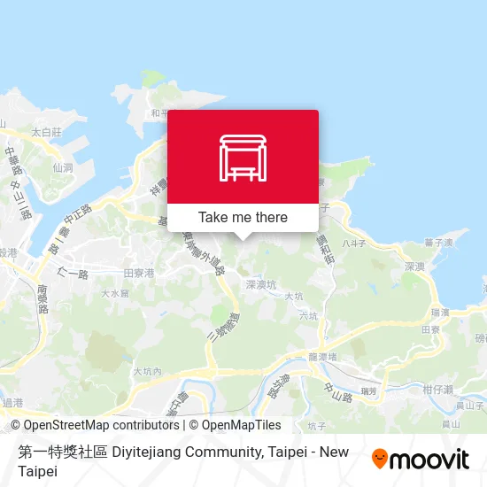 第一特獎社區 Diyitejiang Community map
