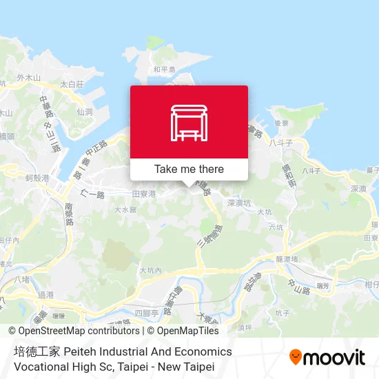 培德工家 Peiteh Industrial And Economics Vocational High Sc map