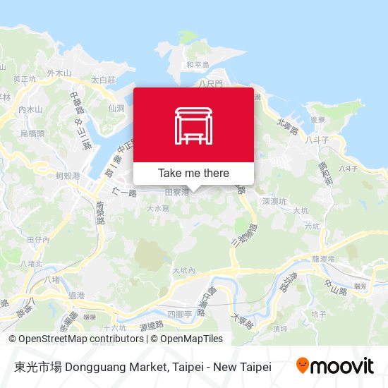 東光市場 Dongguang Market map