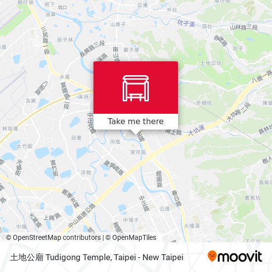 土地公廟 Tudigong Temple map