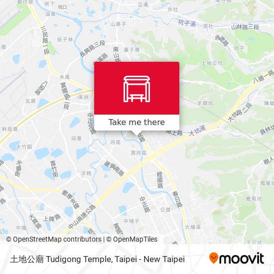 土地公廟 Tudigong Temple map