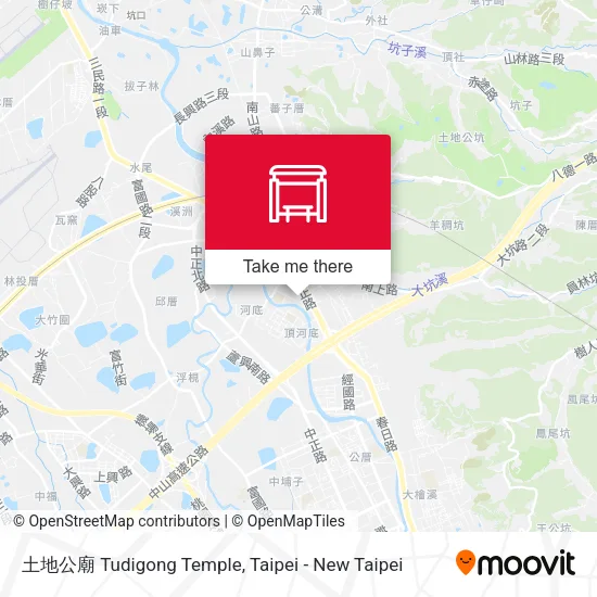 土地公廟 Tudigong Temple map