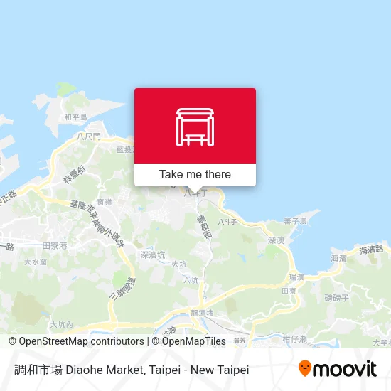 調和市場 Diaohe  Market map