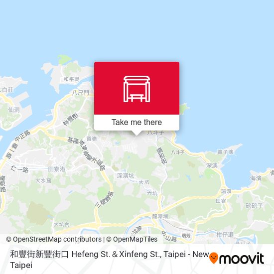 和豐街新豐街口 Hefeng  St.＆Xinfeng St. map