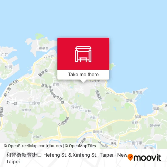 和豐街新豐街口 Hefeng  St.＆Xinfeng St.地圖