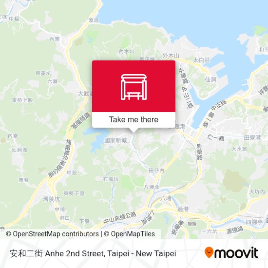 安和二街 Anhe 2nd Street map