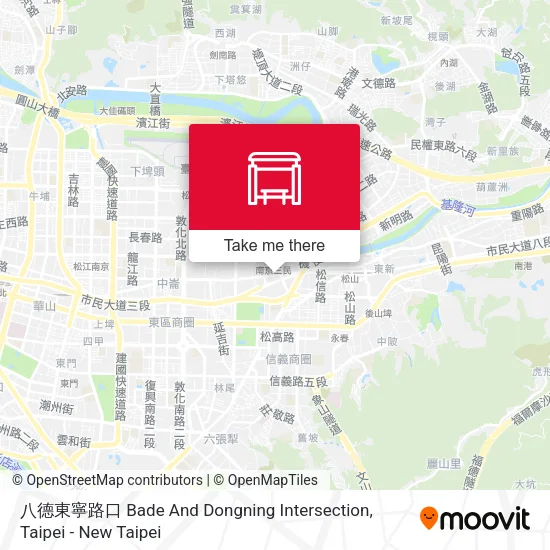 八德東寧路口 Bade And Dongning Intersection地圖