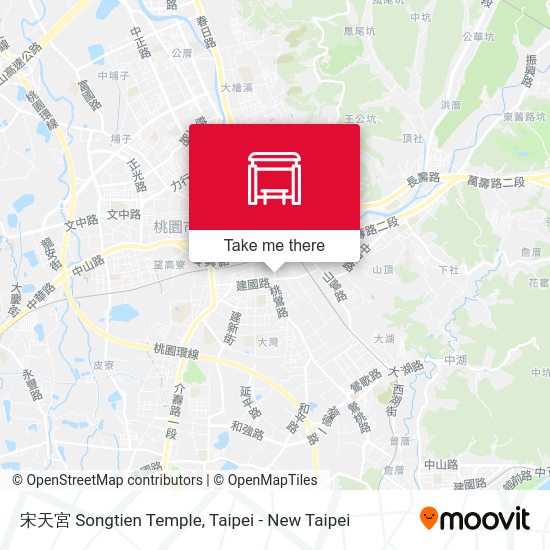 宋天宮 Songtien Temple地圖