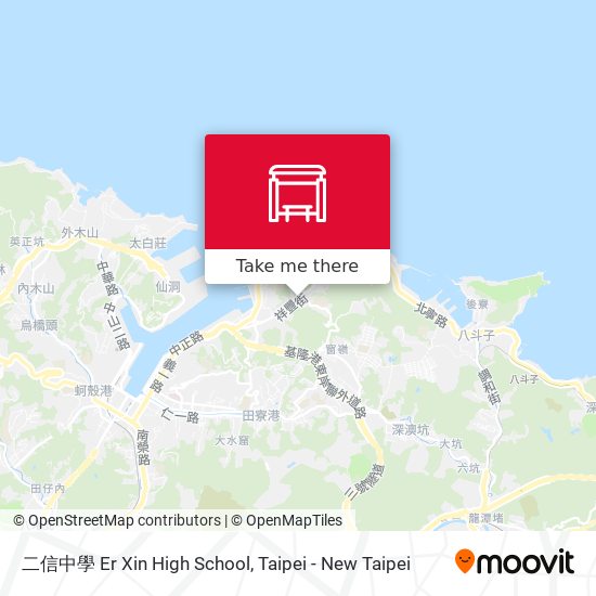 二信中學 Er Xin High School地圖