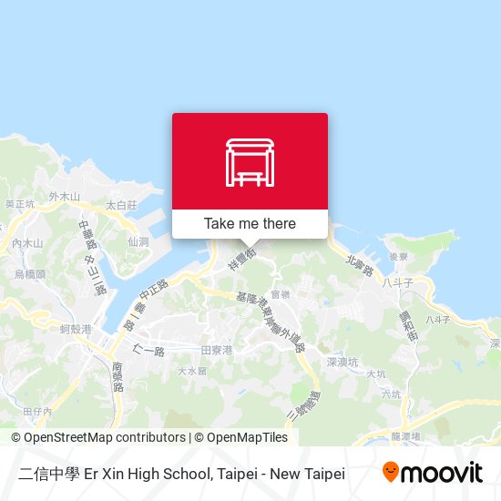 二信中學 Er Xin High School map