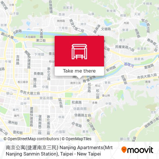 南京公寓(捷運南京三民) Nanjing Apartments(Mrt Nanjing Sanmin Station) map