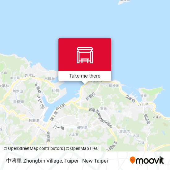 中濱里 Zhongbin Village地圖
