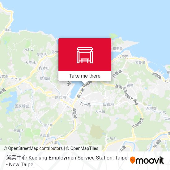 就業中心 Keelung Employmen Service Station map