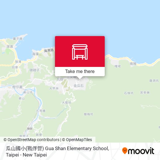 瓜山國小(戰俘營) Gua Shan Elementary School map