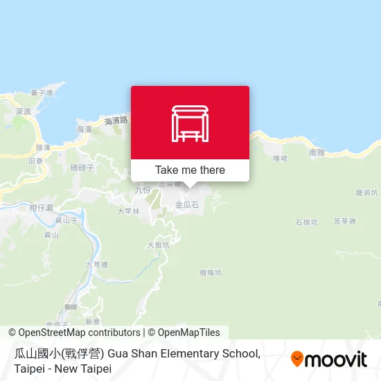 瓜山國小(戰俘營) Gua Shan Elementary School map