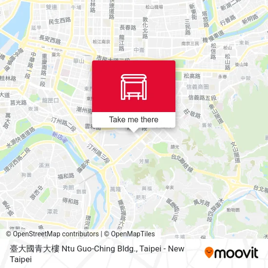 臺大國青大樓 Ntu Guo-Ching Bldg. map